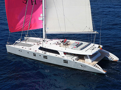 Launched Sail Catamaran for Sale  Sunreef 114 